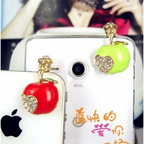 Smartphone Mobile Phone Jewelry - crystal Anti Dust Proof Plug Dust Cap